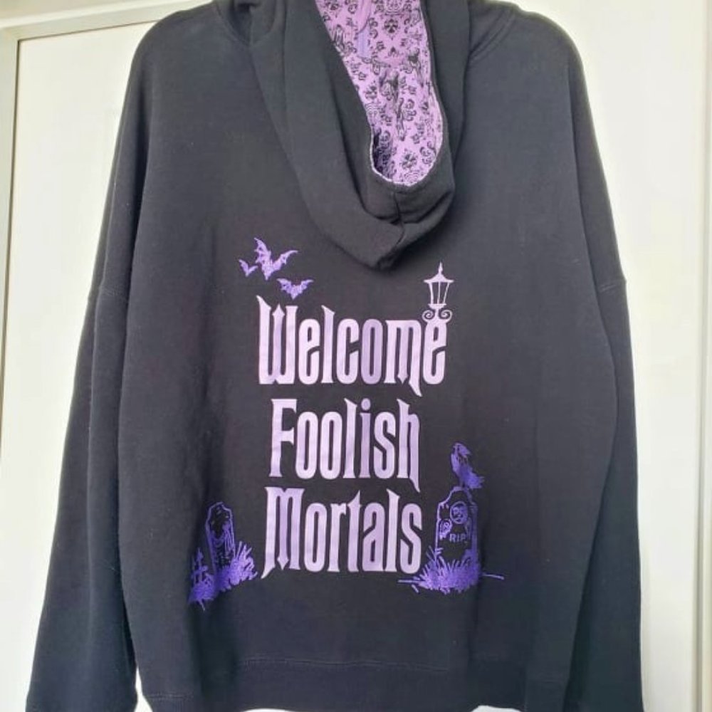 Disney The Haunted Mansion Women's Hoodie, Size 2XL